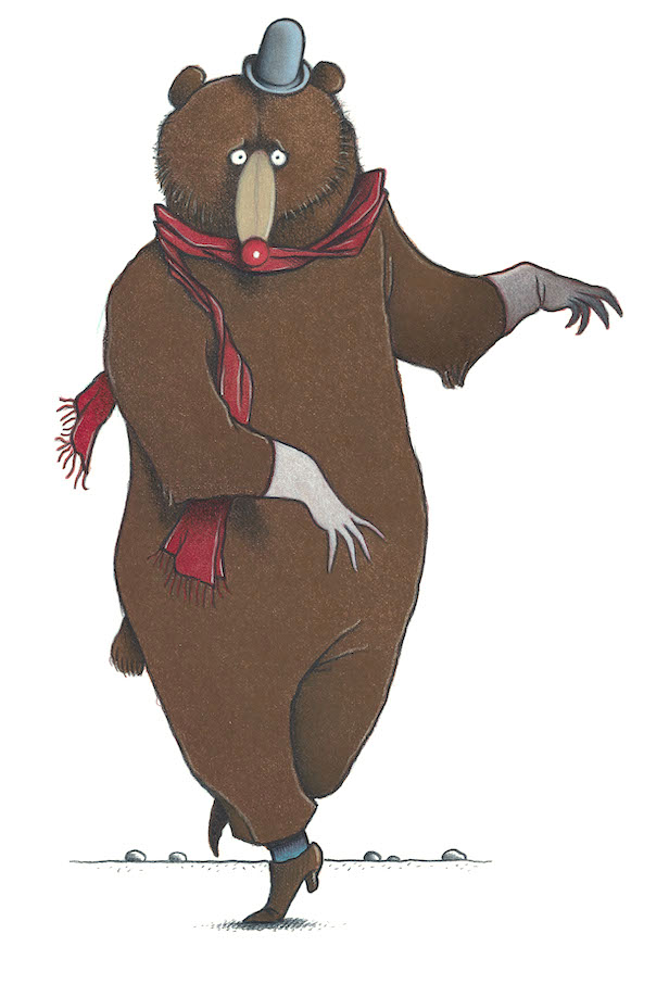 Tanzbär - 180 x 270  380 €