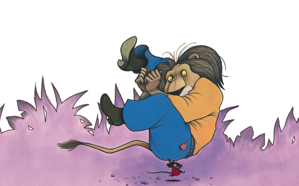 der löwe und die maus - 280 x 280  680 €